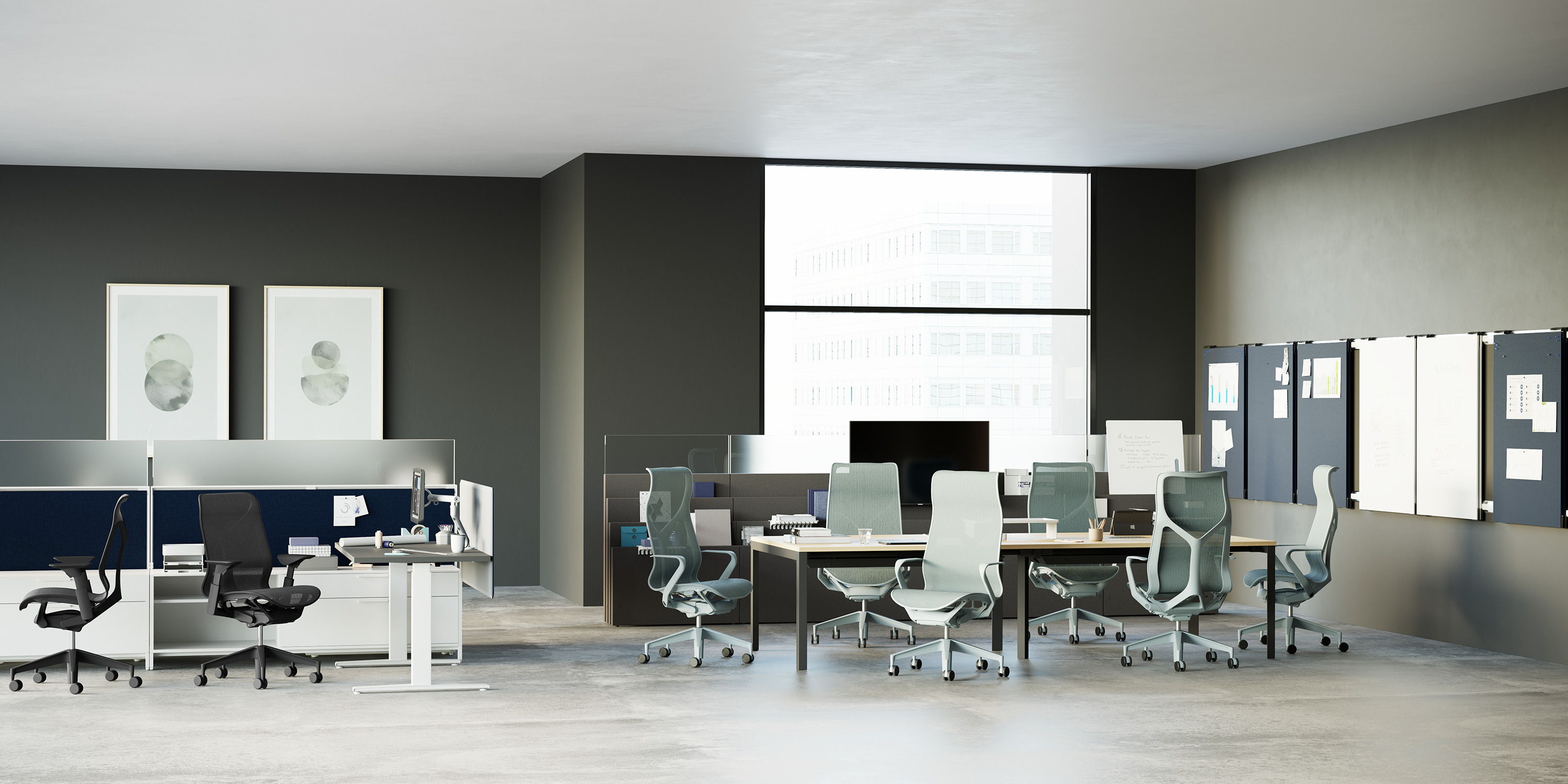 培训家具|书写板|办公家具|设计师家具|飞地墙面活动书写板